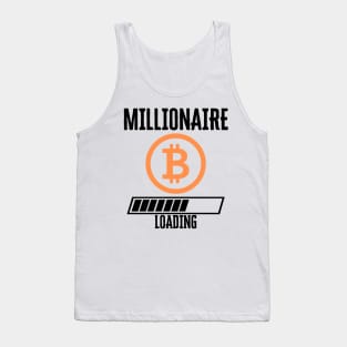 Bitcoin millionaire loading Tank Top